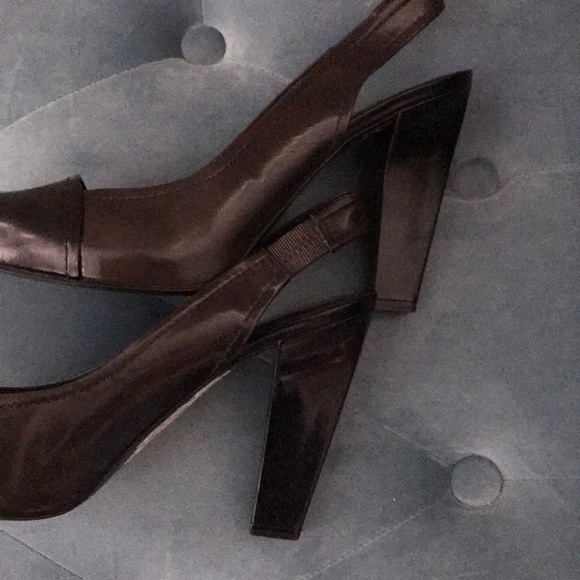 Enzo Two Tone Heel. - Picture 5 of 6